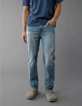 AE EasyFlex +TENCELâ„¢ Fibers Ripped Slim Straight Jean