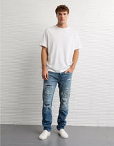 AE AirFlex+ TENCELâ„¢ Fibers Patched Athletic Fit Jean