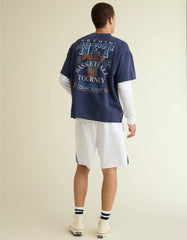 AE x Russell Athletic Heavyweight Basketball Graphic T-Shirt