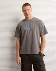 AE Boxy Grinch Graphic T-Shirt