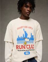 AE Boxy Snoopy Graphic T-Shirt