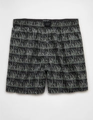 AEO Men's Peanuts Ghost Stretch Boxer Short