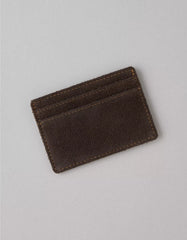 AE Leather & Denim Cardholder