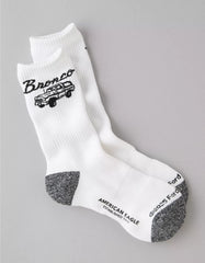 AE Bronco Terry Crew Socks
