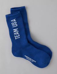 AE Team USA Crew Socks