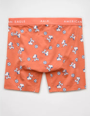 AEO Men's Snoopy Soccer 6" Classic Boxer Brief