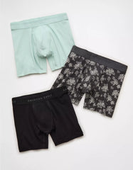 AEO Men's 6" Classic Boxer Brief 3-Pack