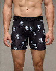 AEO Men's Snoopy 8" Flex Boxer Brief
