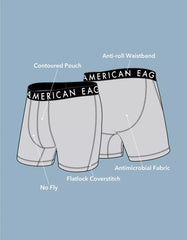 AEO Men's 6" Flex Boxer Brief 5-Pack