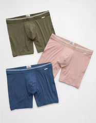 AEO Men's 6" Ultra Soft Boxer Brief 3-Pack