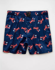 AEO Men's Food Satin Pocket Boxer Short