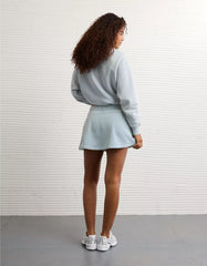 AE High-Waisted Fleece Mini Skort