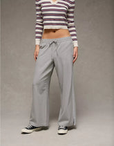 AE Stretch Low Rise Wide-Leg Track Pant