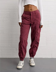 AE Snappy Stretch High-Waisted Baggy Cargo Jogger
