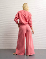 AE Everyday Luxe Wide-Leg Sweatpant