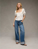 AE Ruffle Lace Blouse