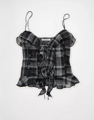 AE Ruffled Chiffon Cami Top