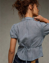 AE Short-Sleeve Button-Up Shirt