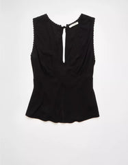 AE V-Neck Tie Back Top