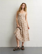 AE Sweetheart Corset Midi Dress