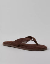 AE Faux Suede Thong Sandal