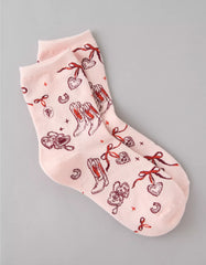 AE Western Cropped Crew Socks