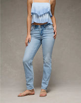 AE Stretch High-Waisted Straight Jean