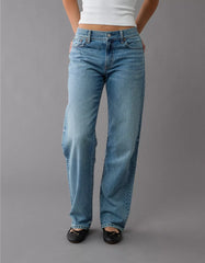 AE Strigid Low-Rise Baggy Straight Jean