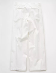 AE Stretch Low-Rise Ultra Wide-Leg Pull-On Jean