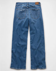 AE Stretch Low-Rise Baggy Wide-Leg Jean