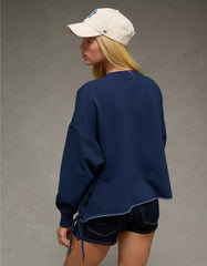 AE Side Lace-Up Sweatshirt