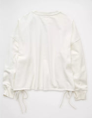 AE Side Lace-Up Sweatshirt