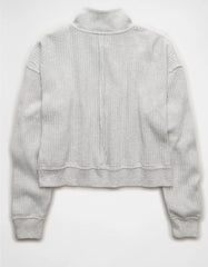 AE Half-Zip Waffle Fleece Sweatshirt