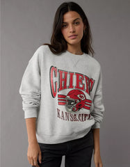 NFL Kansas City Chiefs Crew Neck Sweatshirt