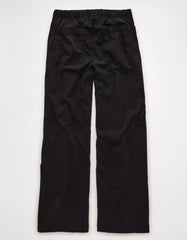 AE Mid-Rise Wide-Leg Pull-On Pant