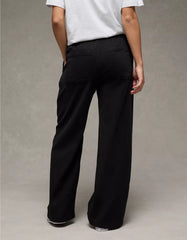 AE Mid-Rise Wide-Leg Pull-On Pant