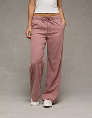 AE Mid-Rise Wide-Leg Pull-On Pant