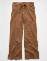 AE Dreamy Drape Stretch Low-Rise Ultra Wide-Leg Pant