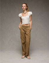 AE Low-Rise Baggy Straight Cargo Pant