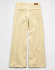 AE Dreamy Drape Stretch Low-Rise Ultra Wide-Leg Pant