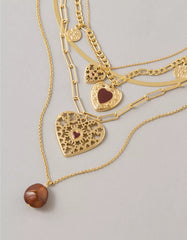 AE Heirloom Heart Necklace 5-Pack