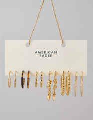 AE Hoop Earrings 6-Pack