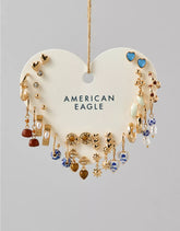 AE Blue & Brown Earrings 18-Pack