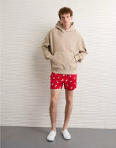 AE Snoopy Valentine's Day 6" Mesh Lounge Short