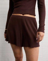 AE Ribbed Plush PJ Set