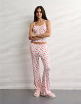 AE Luxe Plush Candy Hearts PJ Set