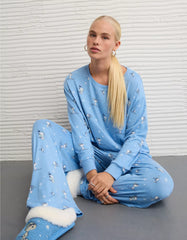 AE Luxe Plush Snoopy Long-Sleeve & Pant PJ Set