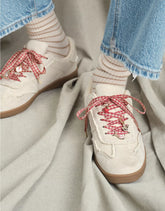 AE Gingham Shoelace & Charm Set