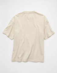AE Boxy Sueded Jersey T-Shirt