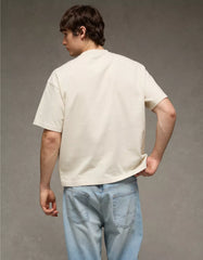 AE Boxy Sueded Jersey T-Shirt